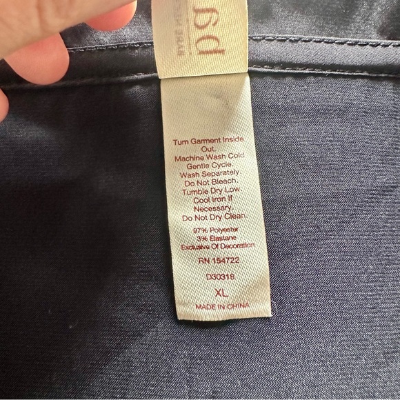 Bare Necessities • The Washed Satin Sleep Shirt • XL - Picture 6 of 7